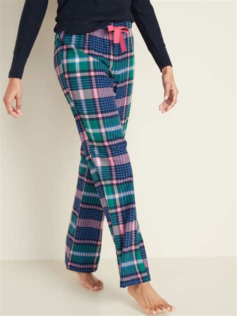 old navy flannel pants|old navy pj pants women.